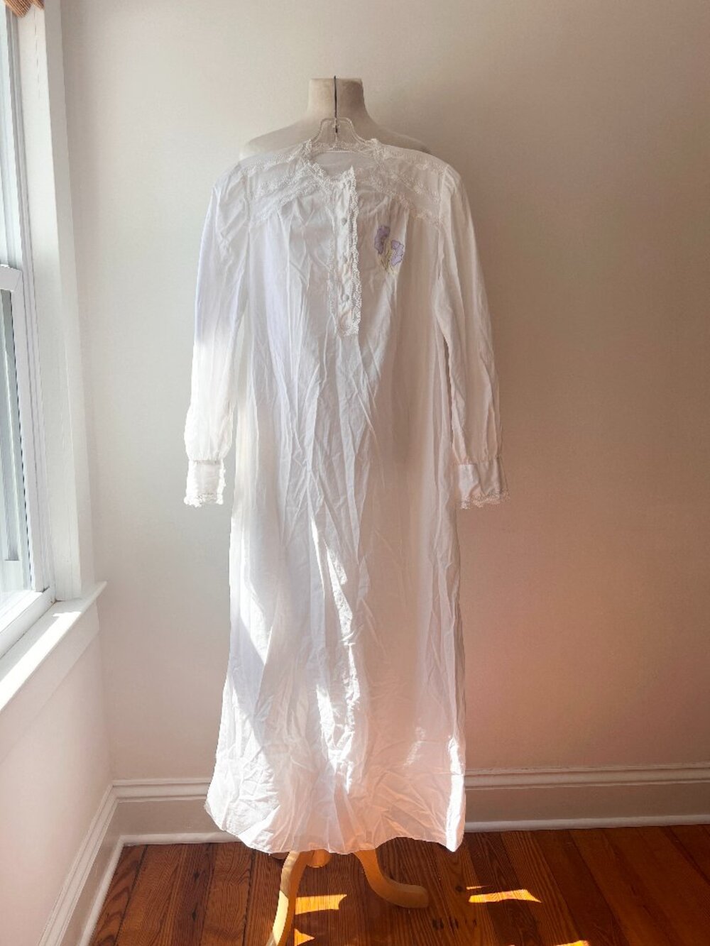 Deadstock Vintage Italian Cotton Nightgown
